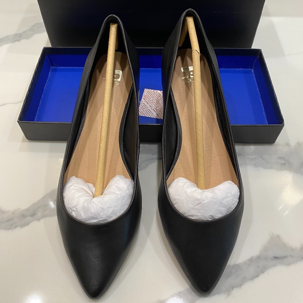 Joe's Jeans Kitty VII Black Ballet Flat